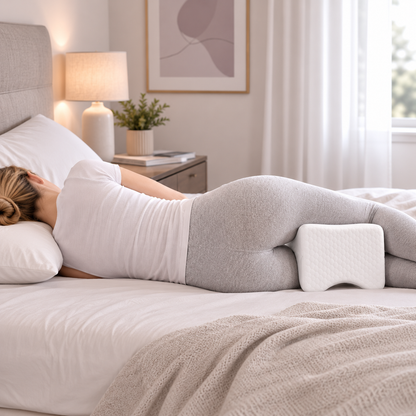 Cuscino Ergonomico per Gambe Memory Foam